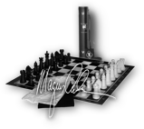 Image of the Classic Play Magnus chessboard.
